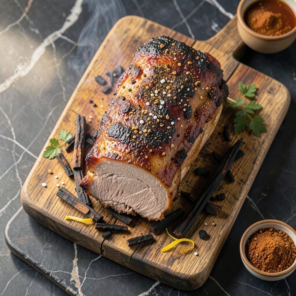 Recipe For Smoking A Pork Loin: Succulent Results With Applewood Smoke