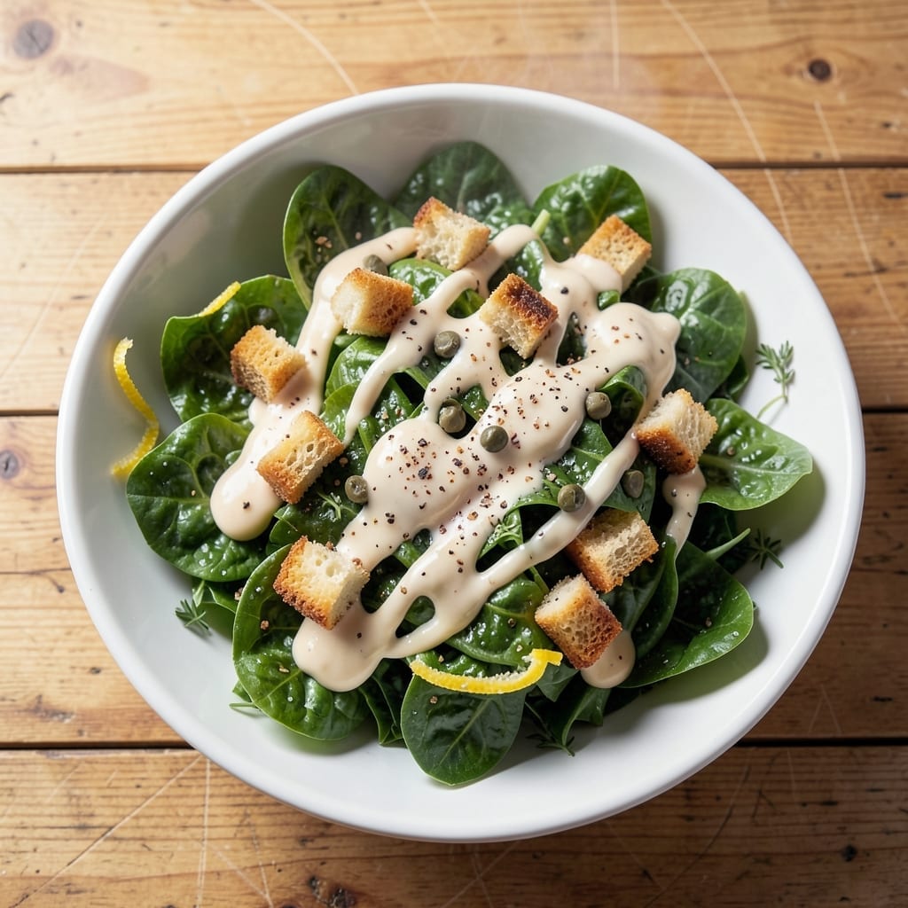 Caesar Salad Recipe Vegan: Creamy Dressing With Crisp Romaine
