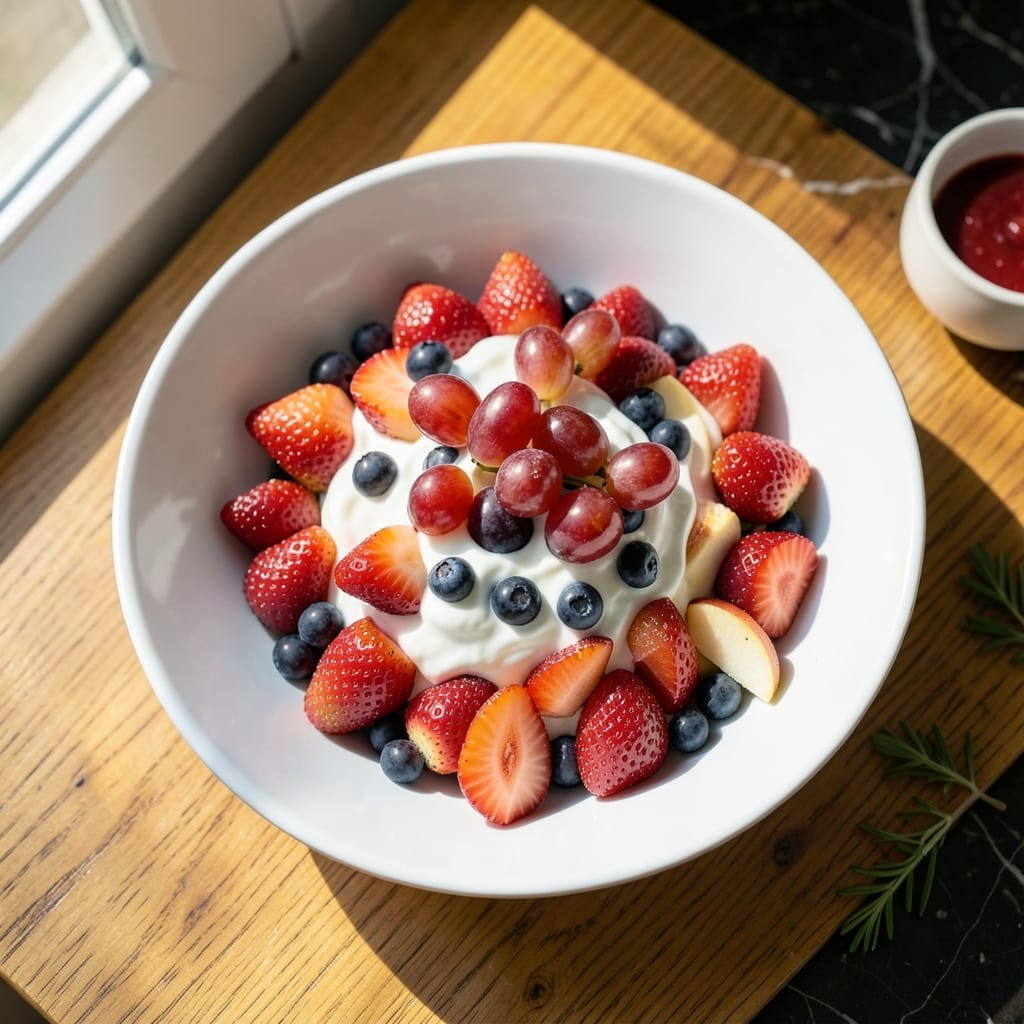 Fruit Salad Recipe With Sour Cream: Creamy Tang With Fresh Berries Fruit Salad Recipe With Sour Cream: Creamy Tang With Fresh Berries