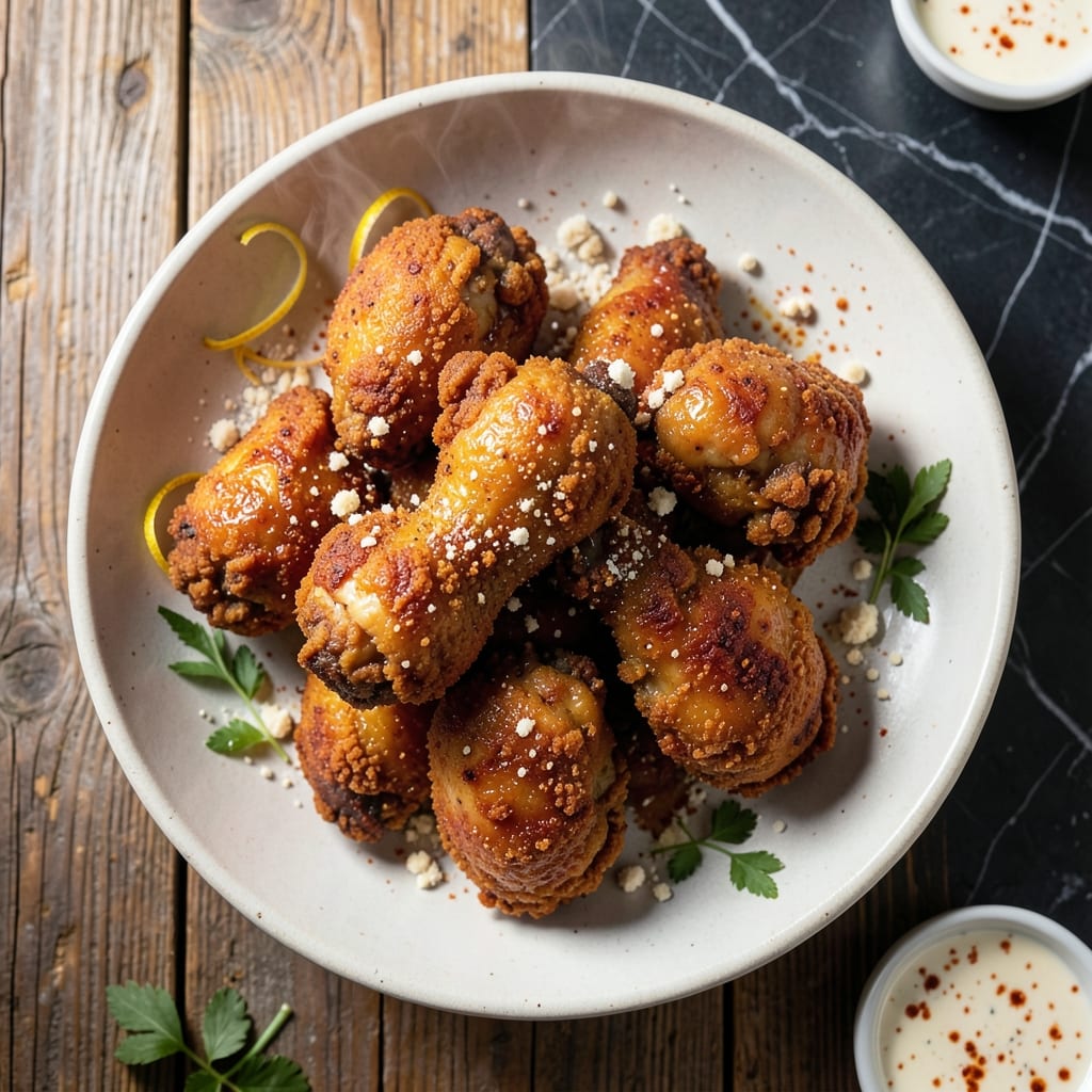 Fried Chicken Recipe Using Deep Fryer: Ultra Crispy Golden Coating