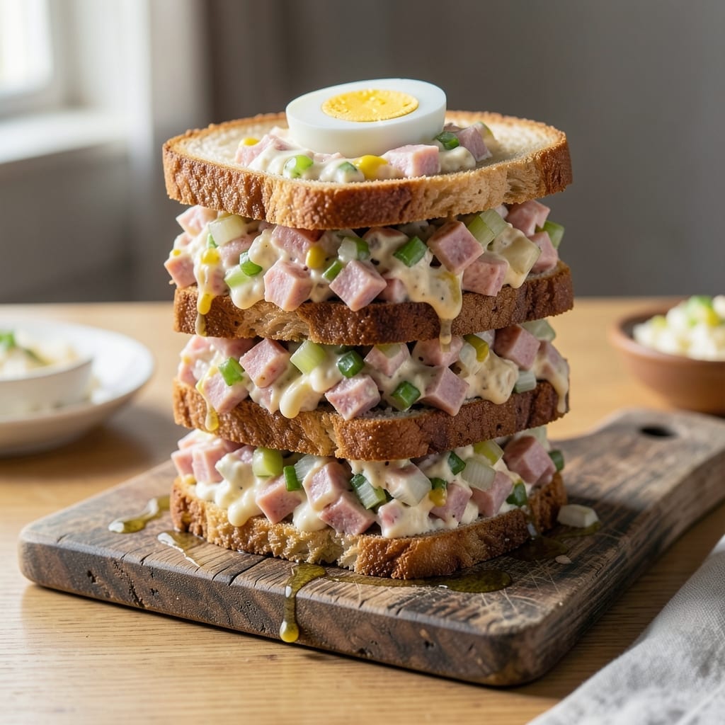 Bologna Salad Recipe for Sandwiches: Retro Diner-Style Creamy Spread