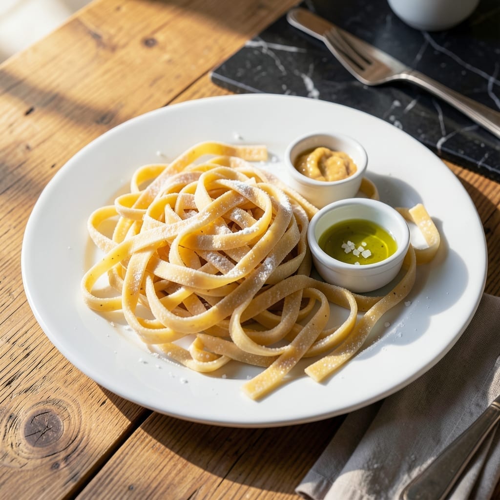 Homemade Pasta Recipe Without Machine: Silky Ribbons By Hand Homemade Pasta Recipe Without Machine: Silky Ribbons By Hand