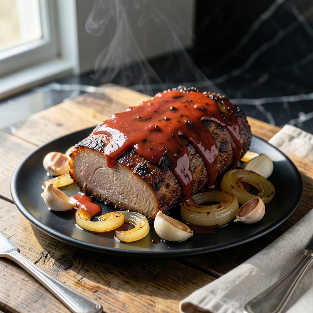 BBQ Pork Shoulder Recipe Slow Cooker: Set-It-and-Forget-It Smoky Tenderness