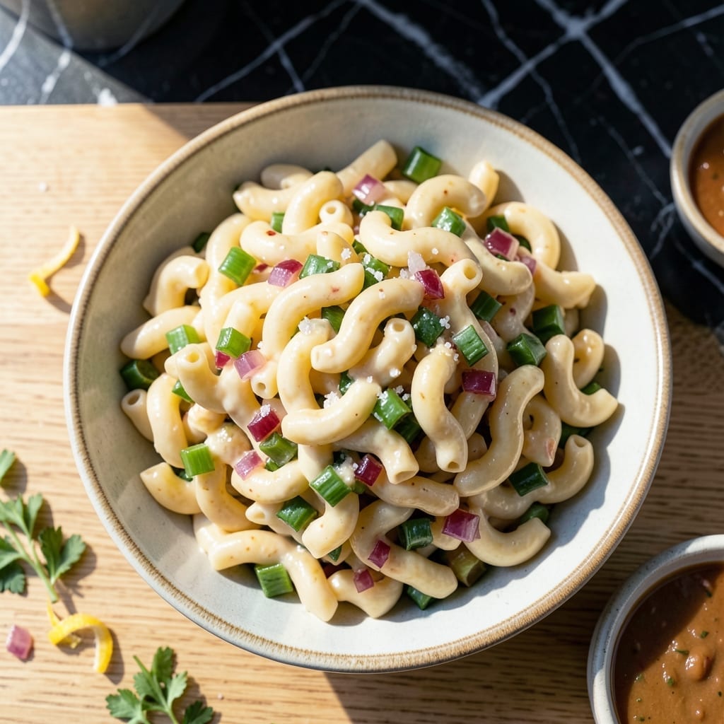 Macaroni Salad Recipe Vinegar: Tangy Twist on Classic Picnic Side
