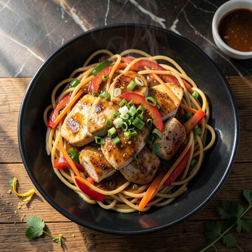 Lo Mein Recipe With Spaghetti Noodles: Wok-Tossed Savory Twist
