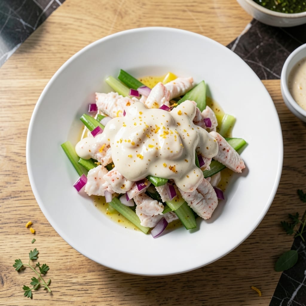 Crab Meat Salad Recipe With Mayonnaise: Briny Sweetness in a Creamy Embrace