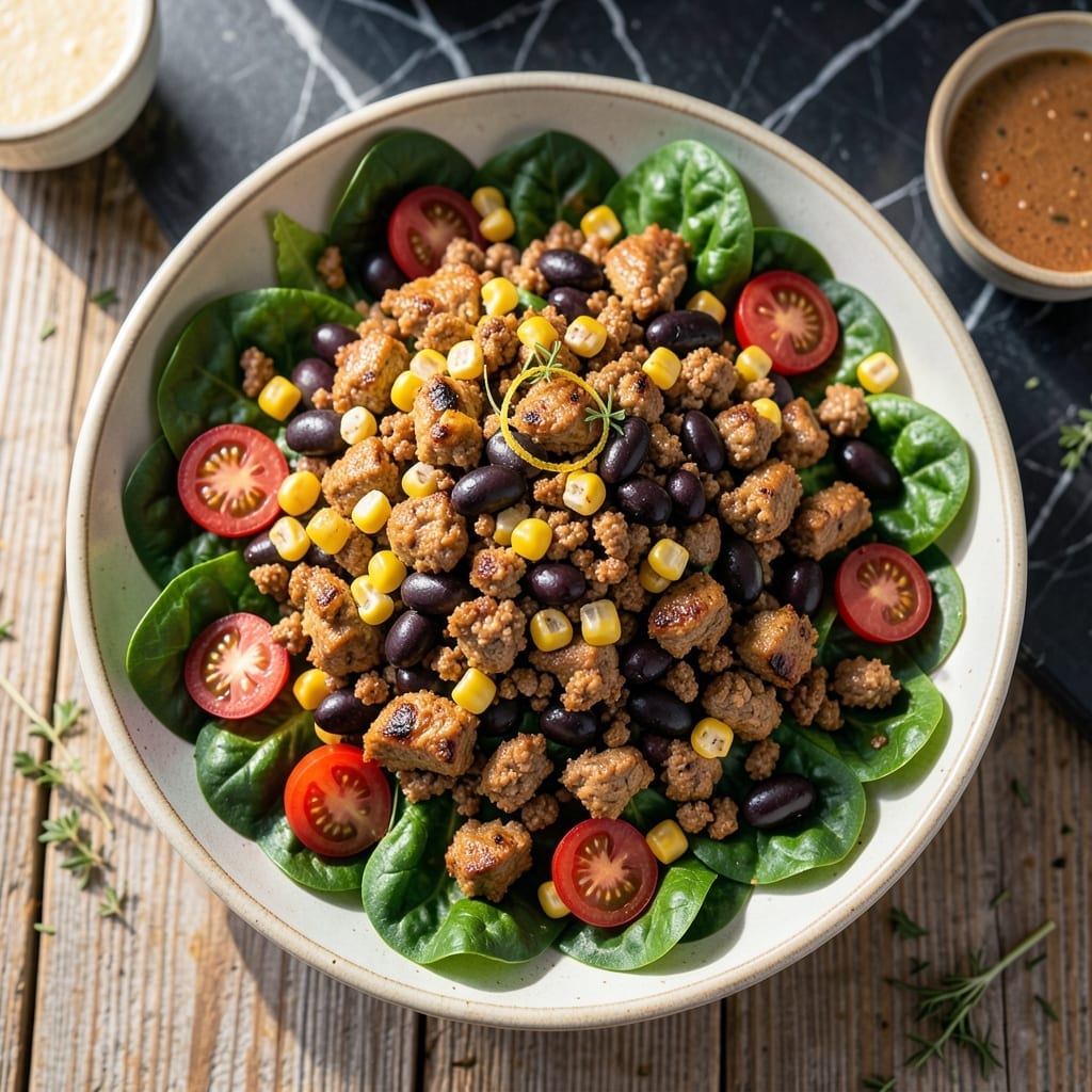Healthy Taco Salad Recipe Ground Turkey: Lean Protein With Southwestern Crunch Healthy Taco Salad Recipe Ground Turkey: Lean Protein With Southwestern Crunch