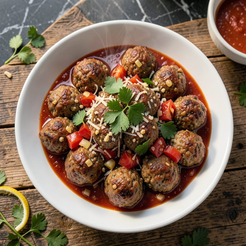 Meatball Recipe Chef John: Italian Herb-Infused Juiciness Meatball Recipe Chef John: Italian Herb-Infused Juiciness