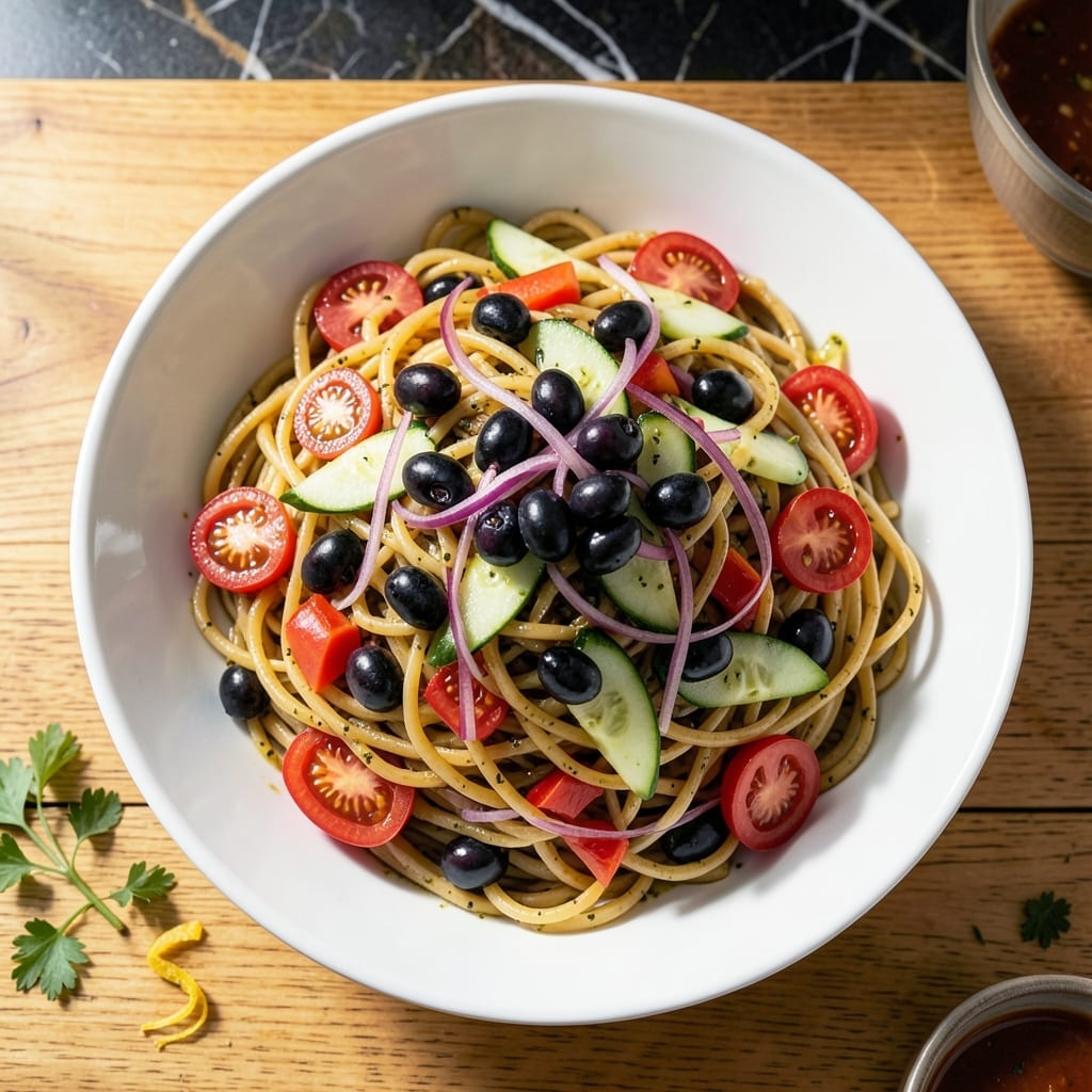 Recipe For Pasta Salad With Spaghetti Noodles: Chilled Twist on Classic Picnic Fare