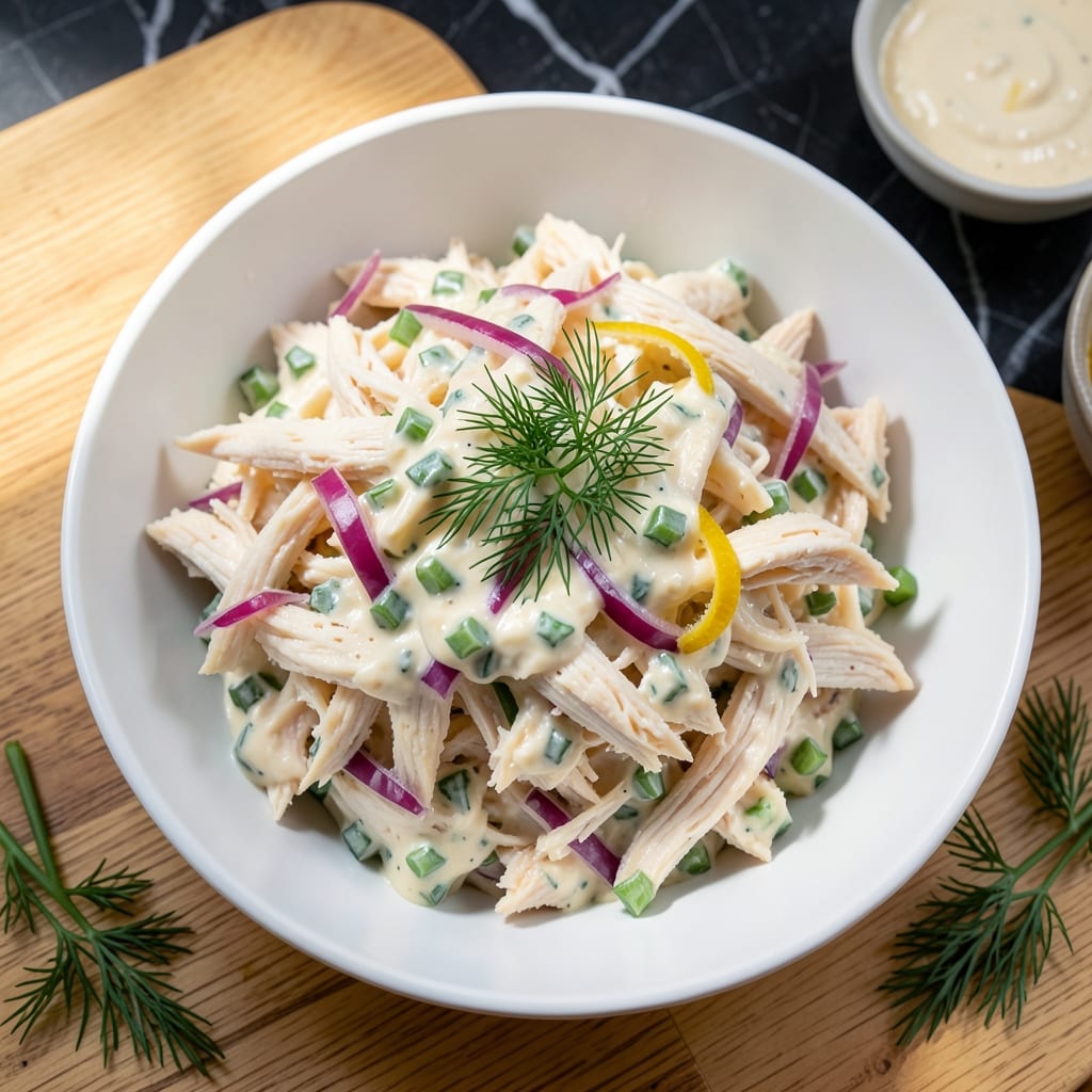 Chicken Salad Recipe With Cream Cheese And Mayo: Rich and Creamy Spread with a Smooth Texture