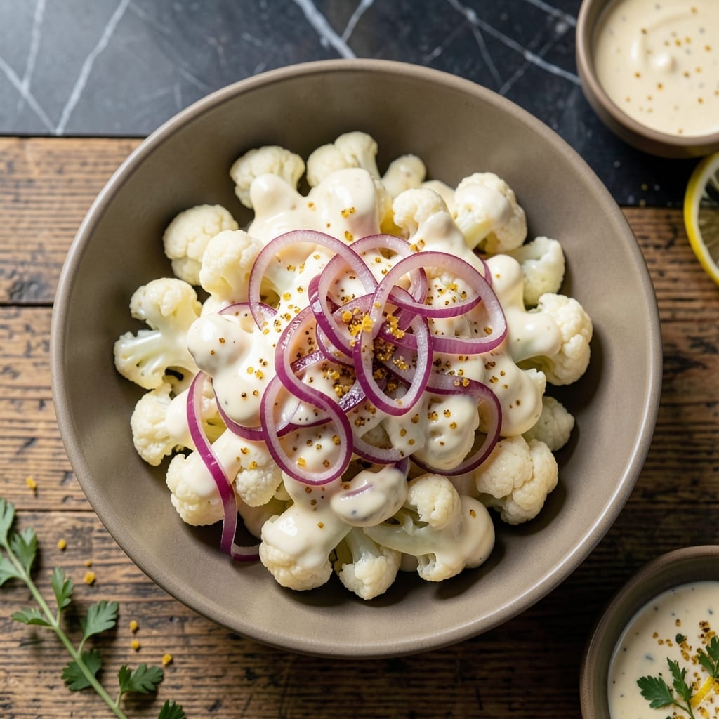 Cauliflower Salad Recipe Keto: Low-Carb Crunch With Zesty Dressing