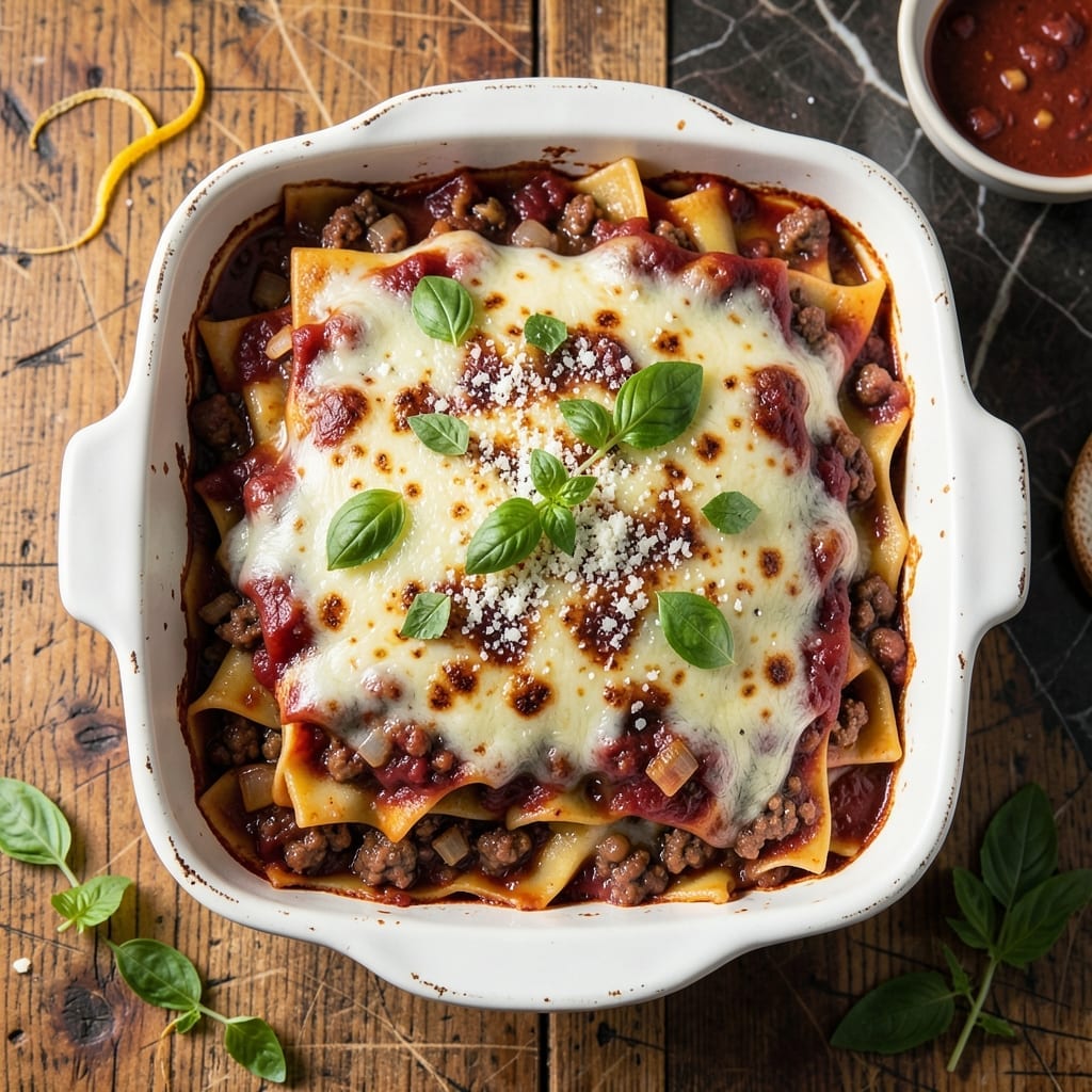 Lasagna Recipe Food: Classic Layers of Cheesy Goodness