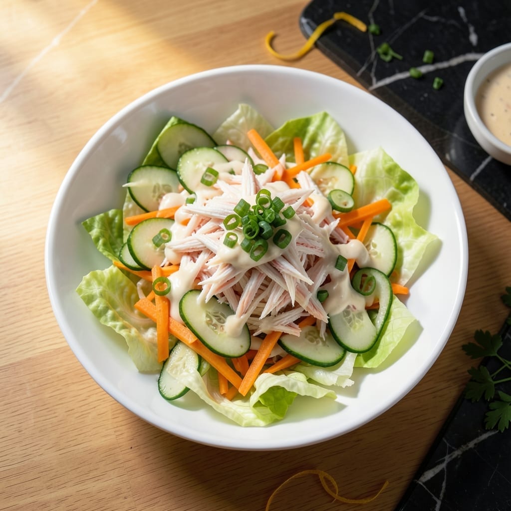 Kani Salad Recipe Ingredients: Fresh Crab Stick and Crisp Veggie Harmony Kani Salad Recipe Ingredients: Fresh Crab Stick and Crisp Veggie Harmony
