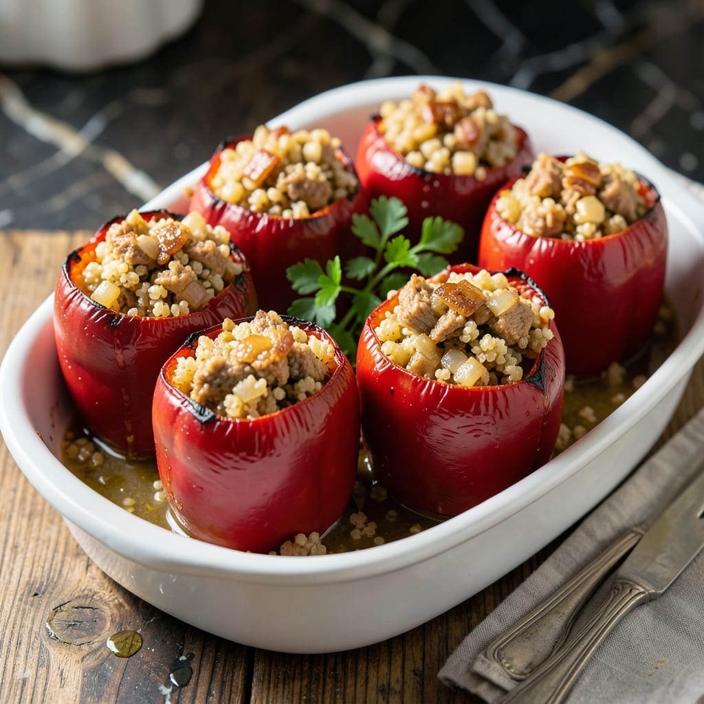 Stuffed Peppers Recipe Without Rice: Quinoa-Packed Flavor in 30 Minutes