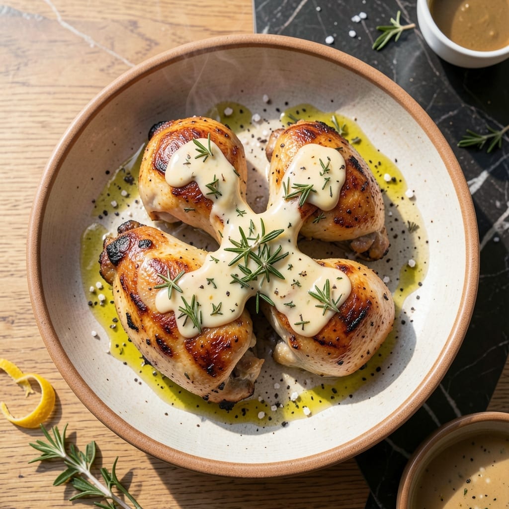 Recipe For Chicken: Garlic Butter Baked Juiciness