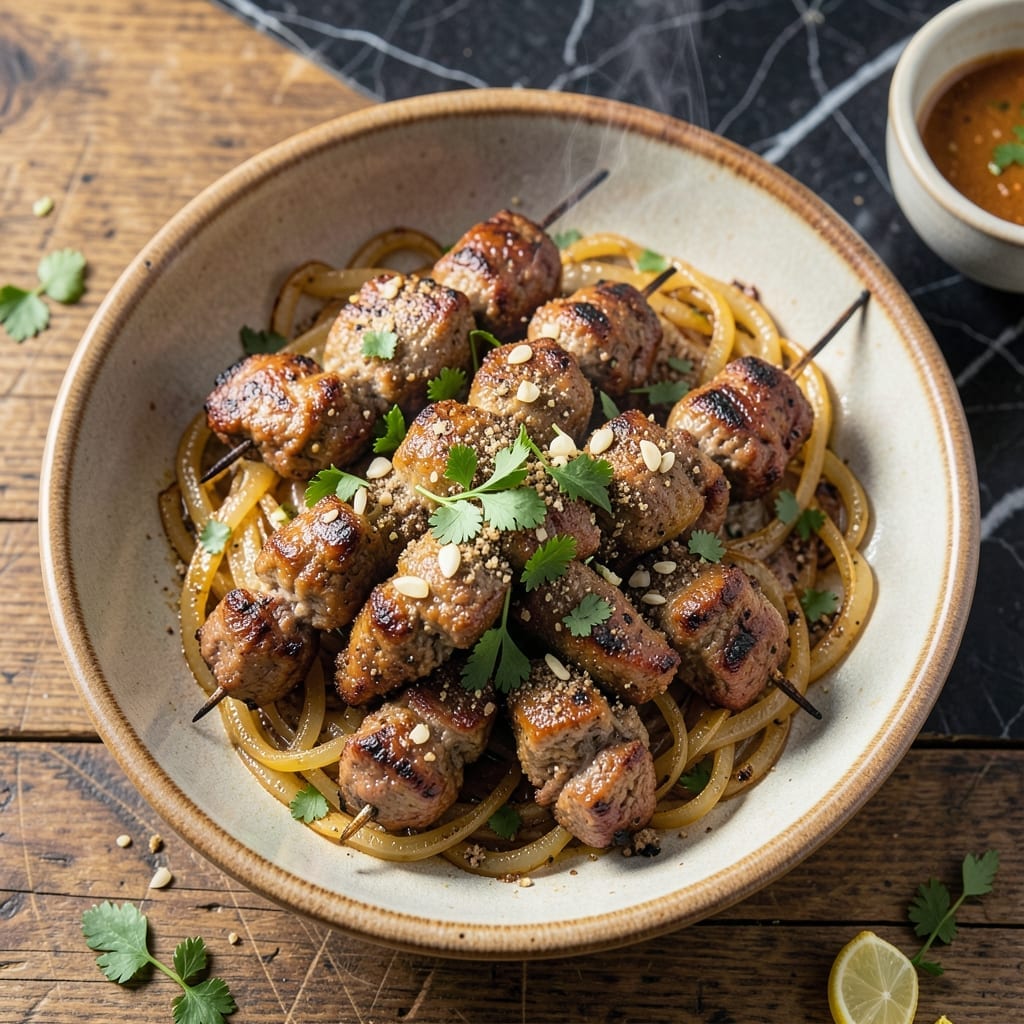Ground Beef Kabob Recipe Oven: Skewer-Free Juicy Bites With Sheet Pan Simplicity