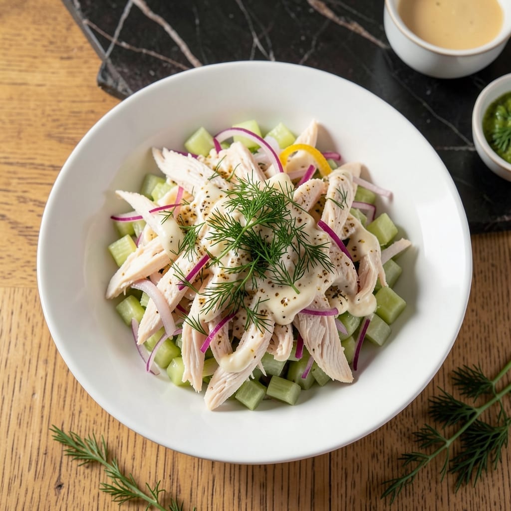 Chicken Salad Recipe With Dill Weed: Herb-Infused Creamy Crunch