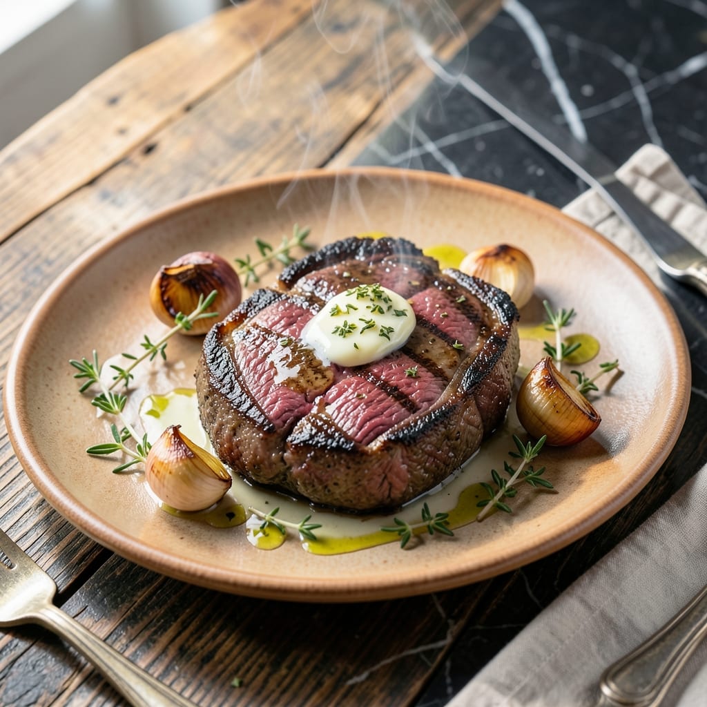 New York Strip Steak Recipe Stovetop: Garlic Butter Baste for Perfect Sear