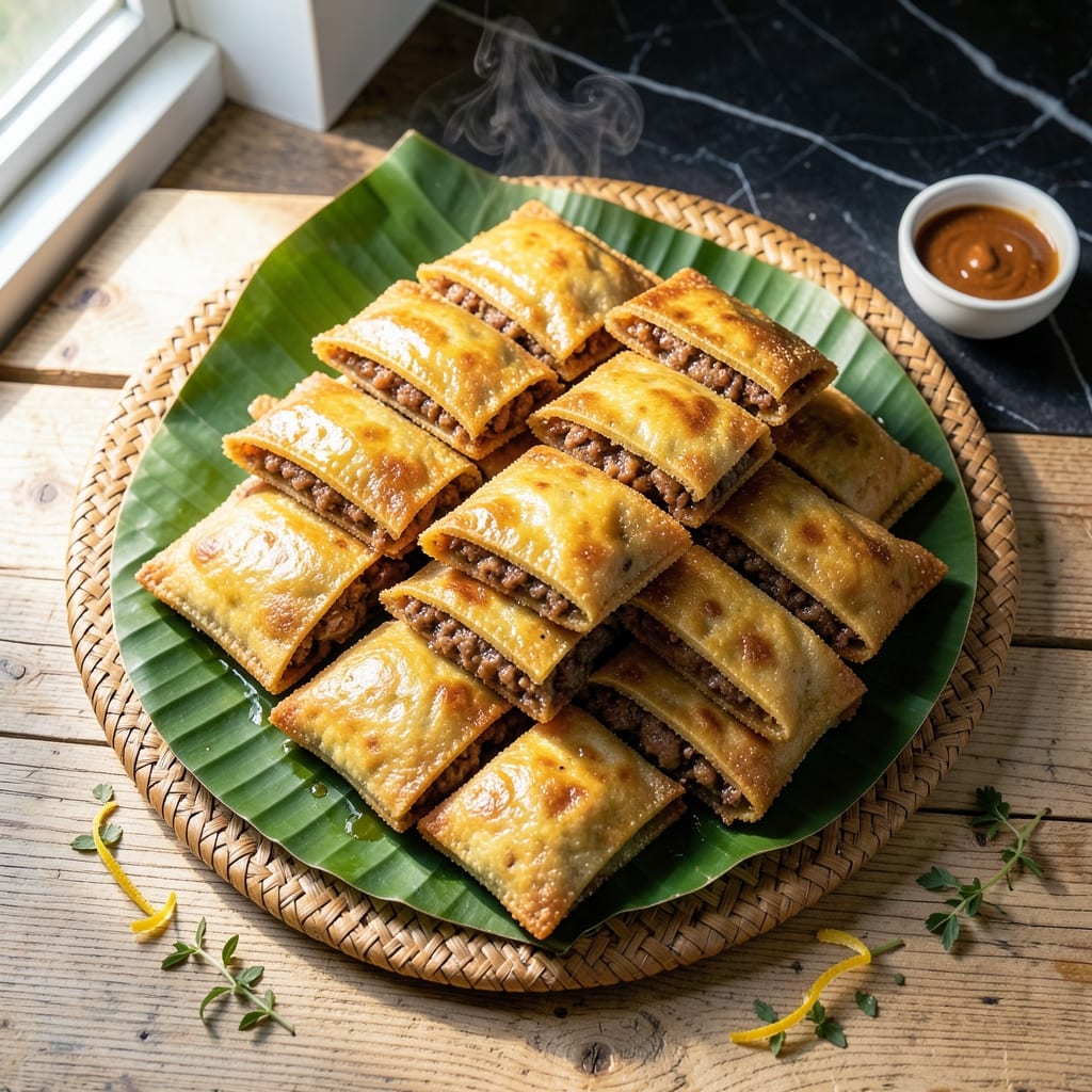Pastelle Recipe Puerto Rican: Cornmeal Pockets Stuffed With Savory Meat