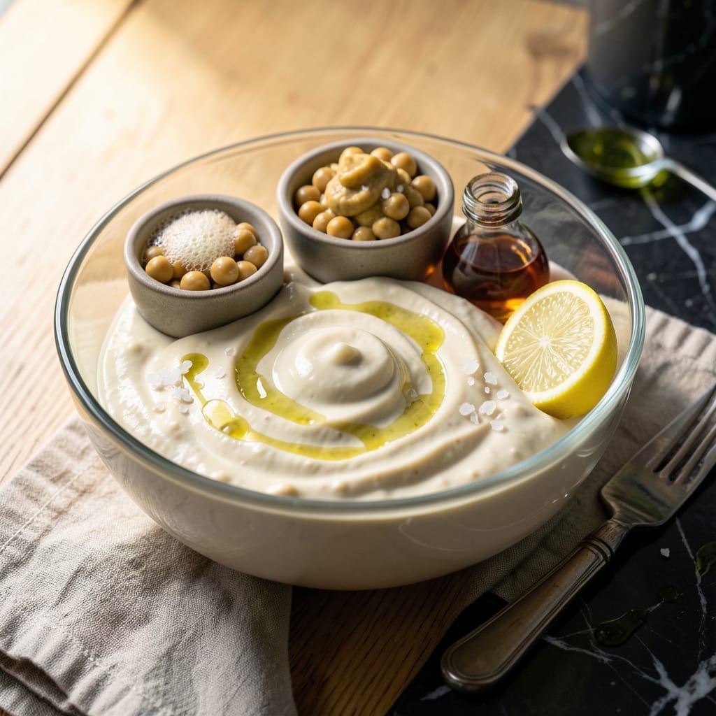Vegan Mayo Recipe Chickpea: Silky Aquafaba Emulsion in Minutes