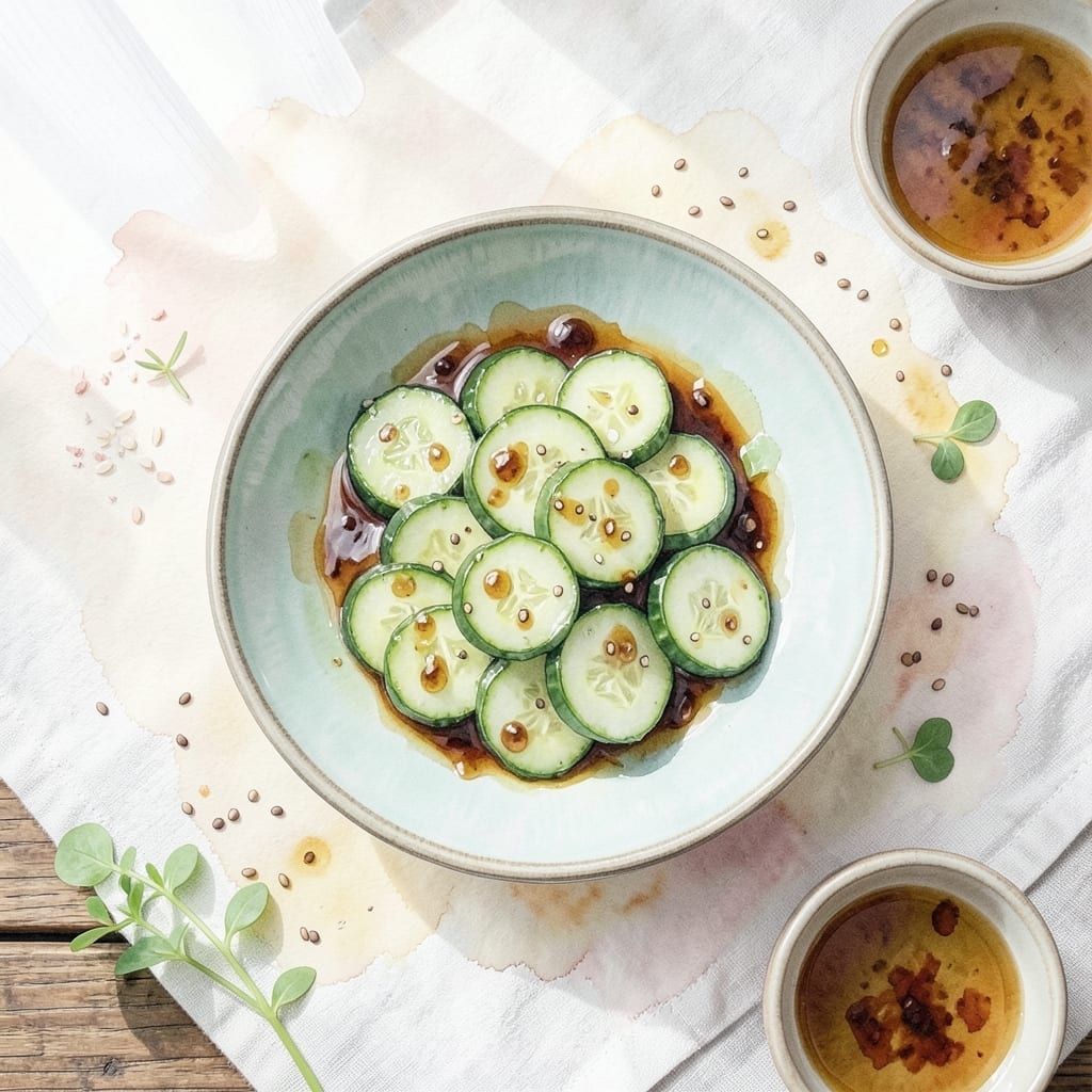 Cucumber Salad Recipe Soy: Cool Crunch With Sesame Notes