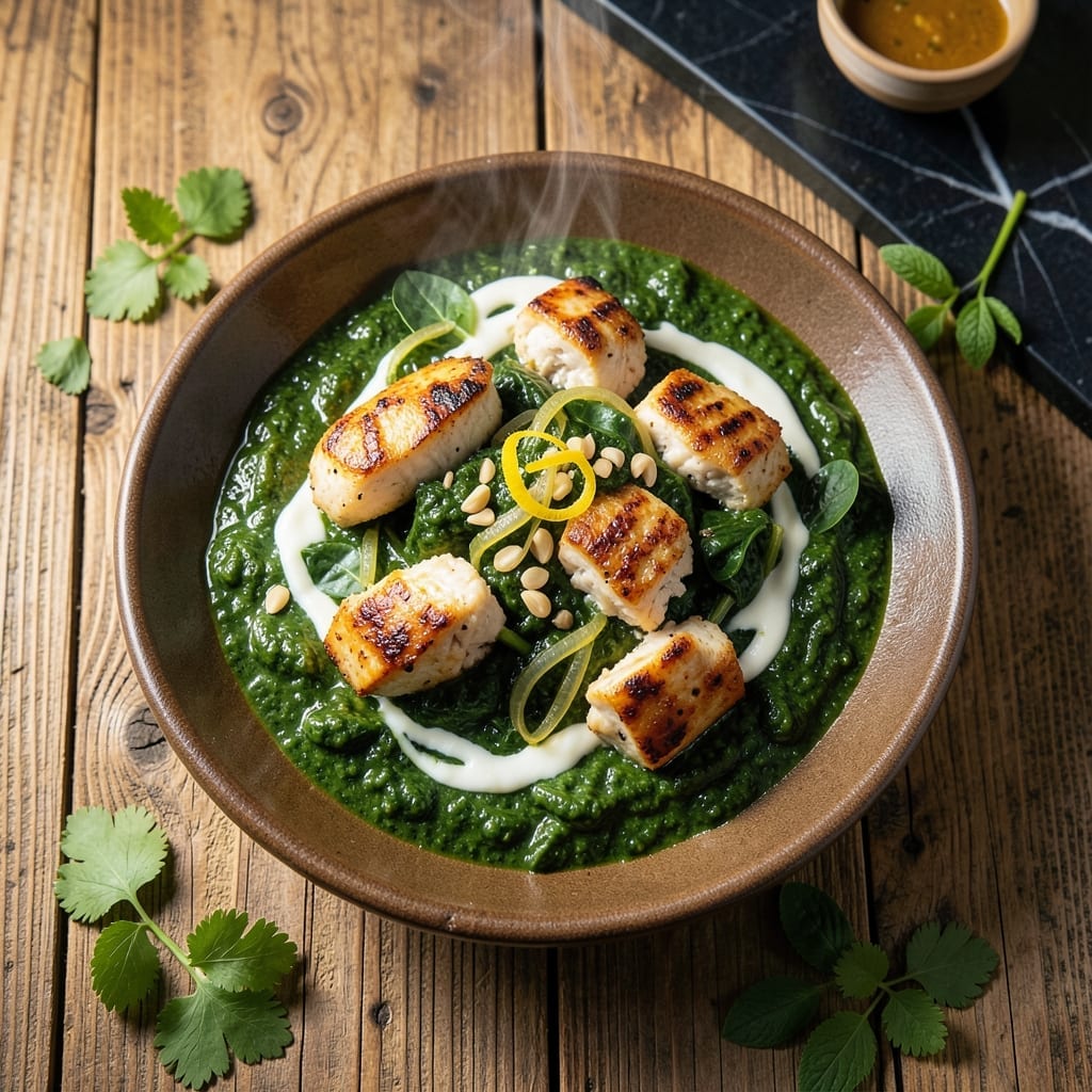 Palak Chicken Recipe Food Fusion: Spinach-Infused Indo-Asian Delight
