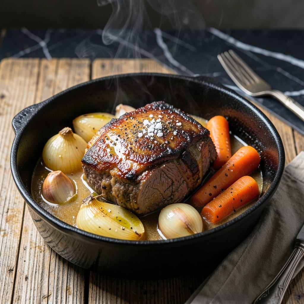 Old Fashioned Pot Roast Recipe Oven: Slow-Braised Beef with Root Vegetables Old Fashioned Pot Roast Recipe Oven: Slow-Braised Beef with Root Vegetables