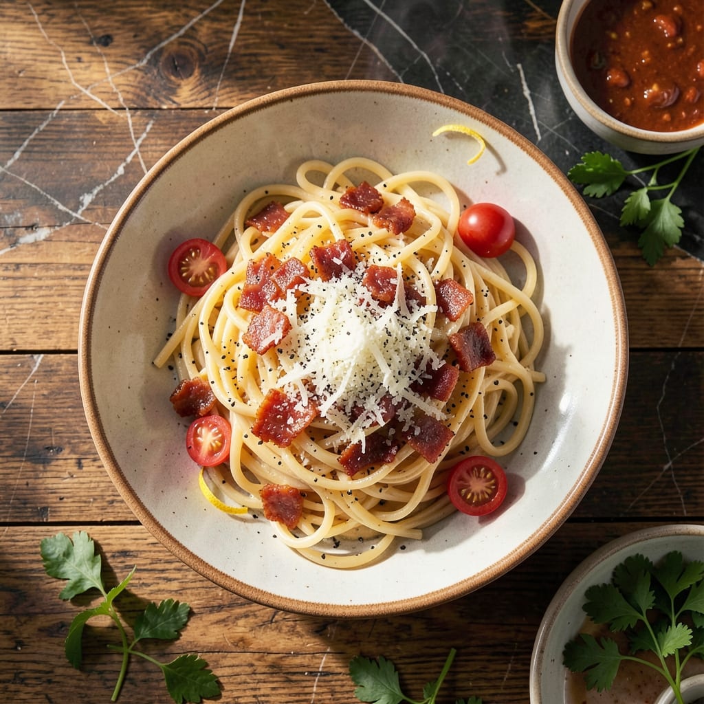 Pasta Carbonara Recipe Giada: Authentic Roman Creaminess with Pancetta Pasta Carbonara Recipe Giada: Authentic Roman Creaminess with Pancetta