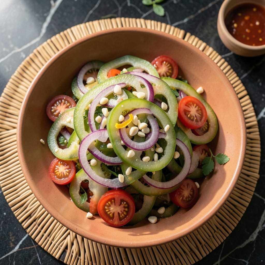 Ampalaya Salad Recipe Filipino: Bitter Melon Tossed With Tangy Dressing