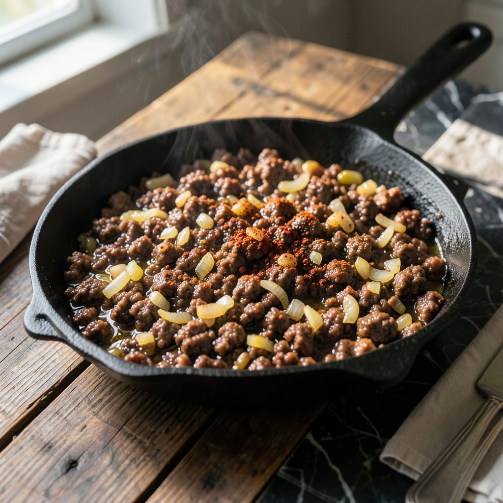 Taco Meat Filling Recipe Ground Beef: Boldly Seasoned for Taco Night