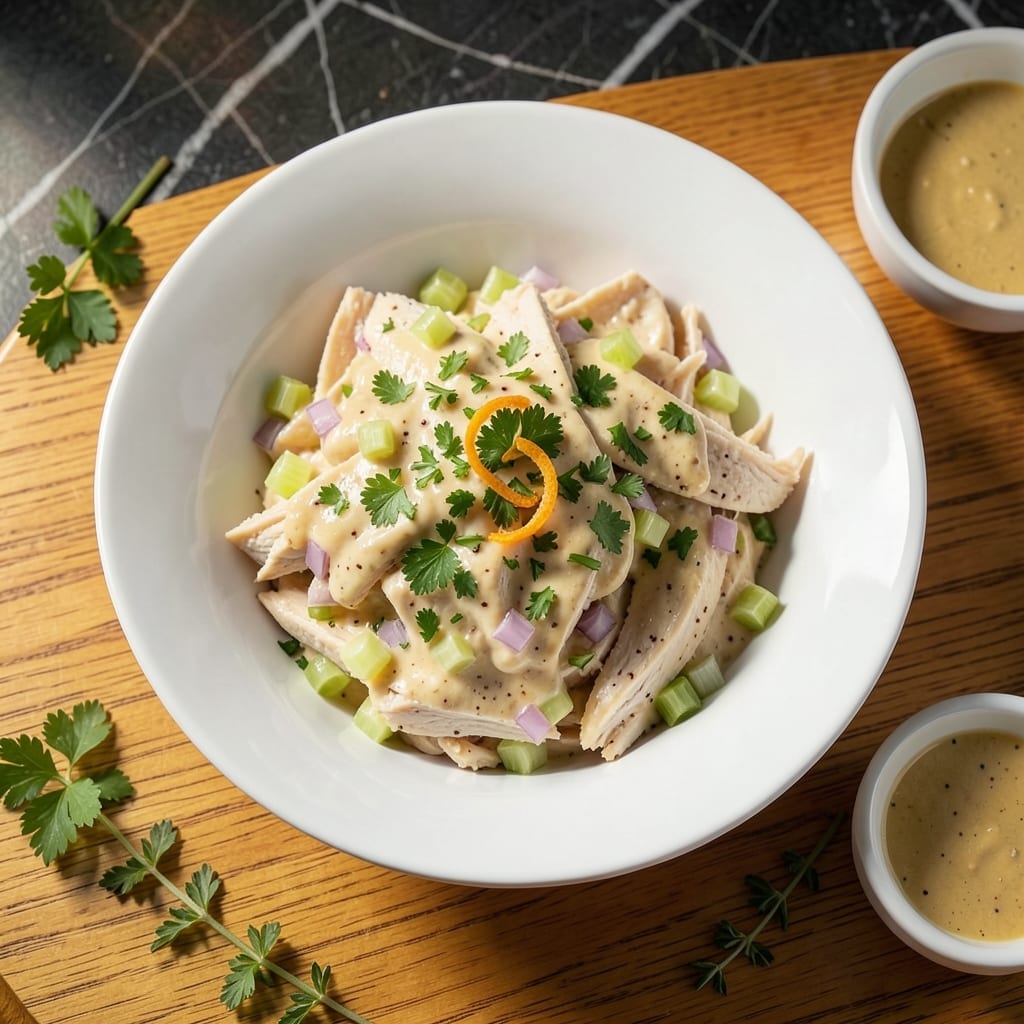 Chicken Salad Recipe Dijon Mustard: Tangy Creamy Crunch for Sandwiches