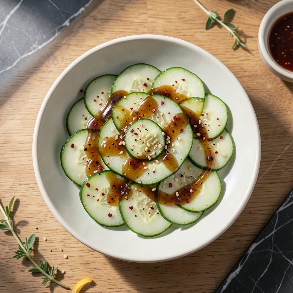 Cucumber Salad Recipe With Soy Sauce and Vinegar: Asian-Inspired Crunch in Minutes