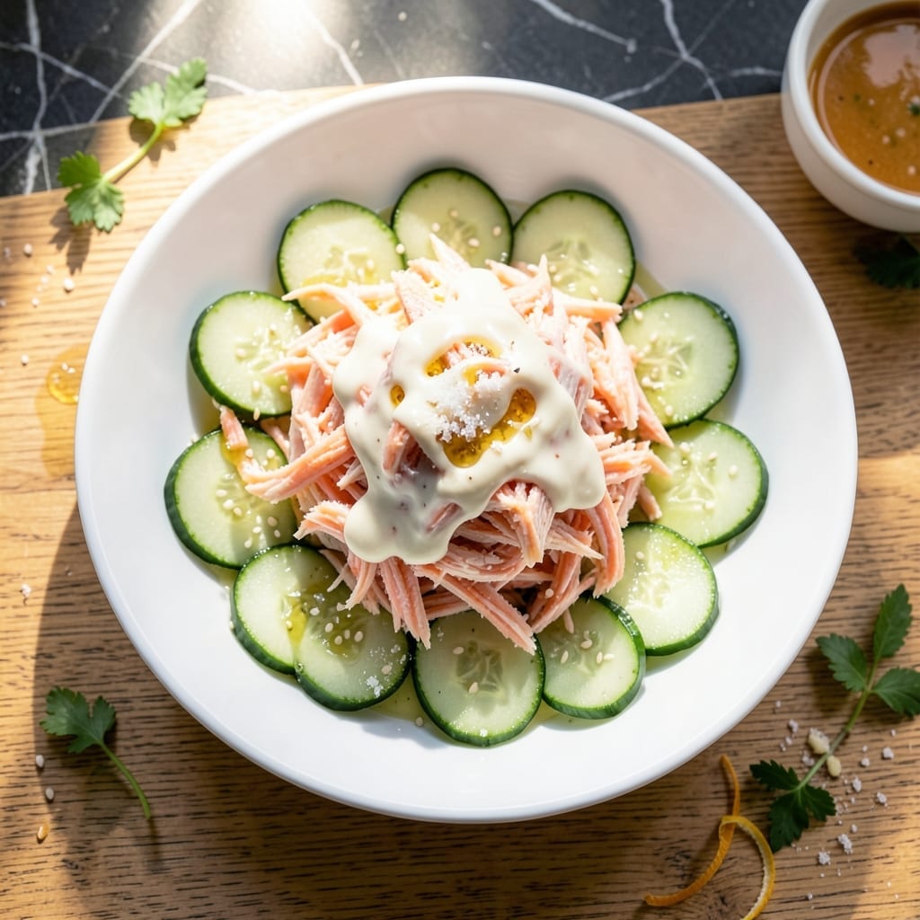 Kani Salad Recipe With Mayonnaise: Imitation Crab and Crisp Cucumber Harmony Kani Salad Recipe With Mayonnaise: Imitation Crab and Crisp Cucumber Harmony