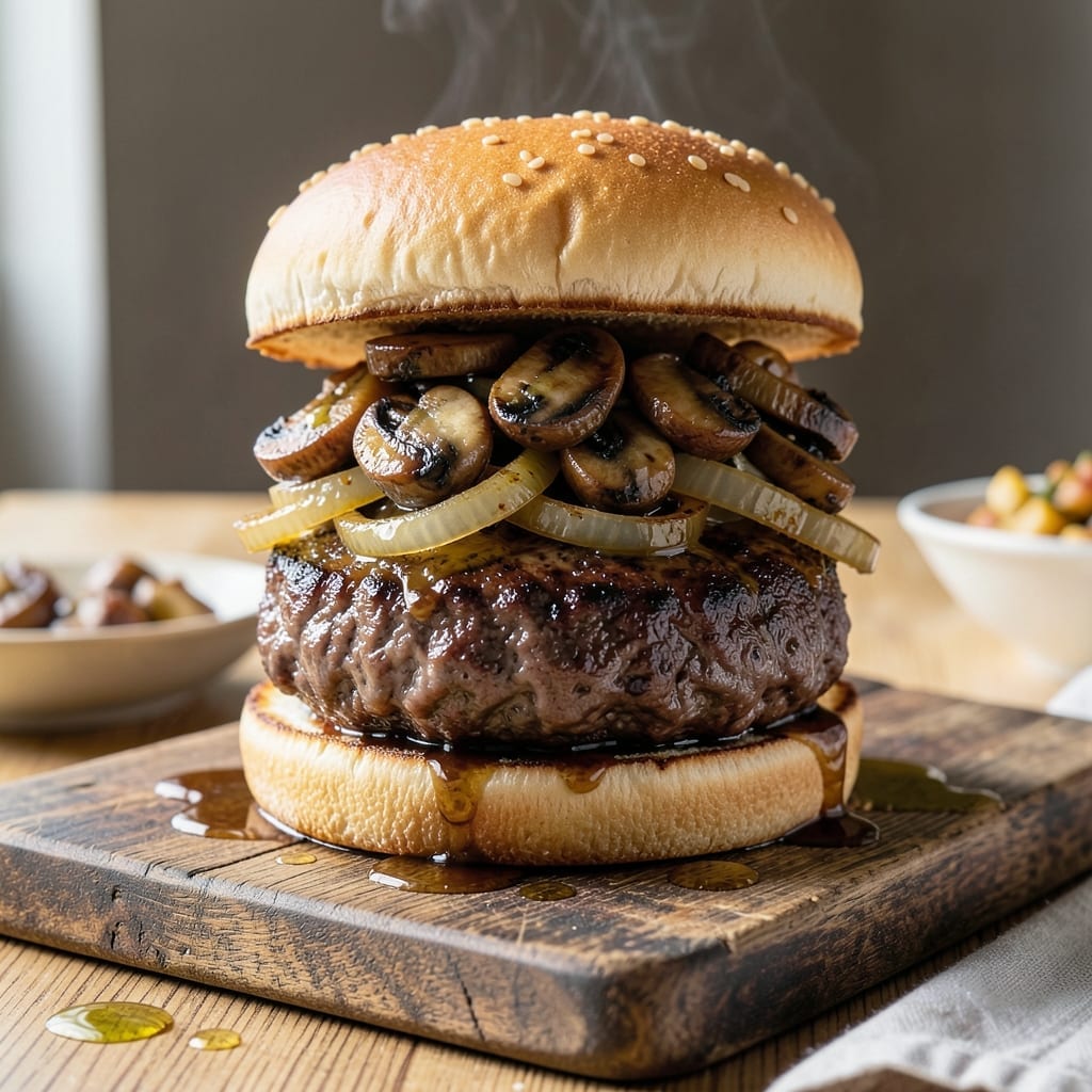 Mushroom Recipe For Burgers: Umami-Rich Toppings for Juicy Patties