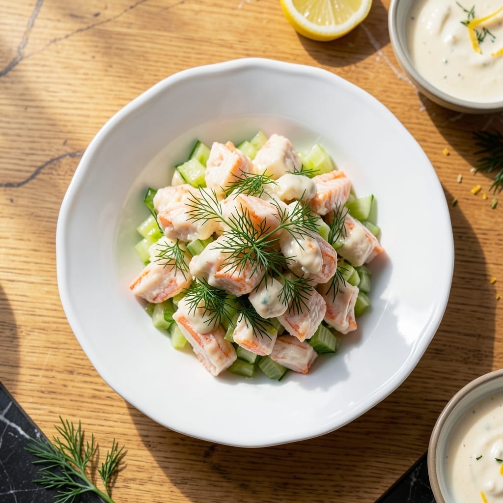 Crab Salad Recipe With Dill: Briny Sweetness With Fresh Herb Brightness