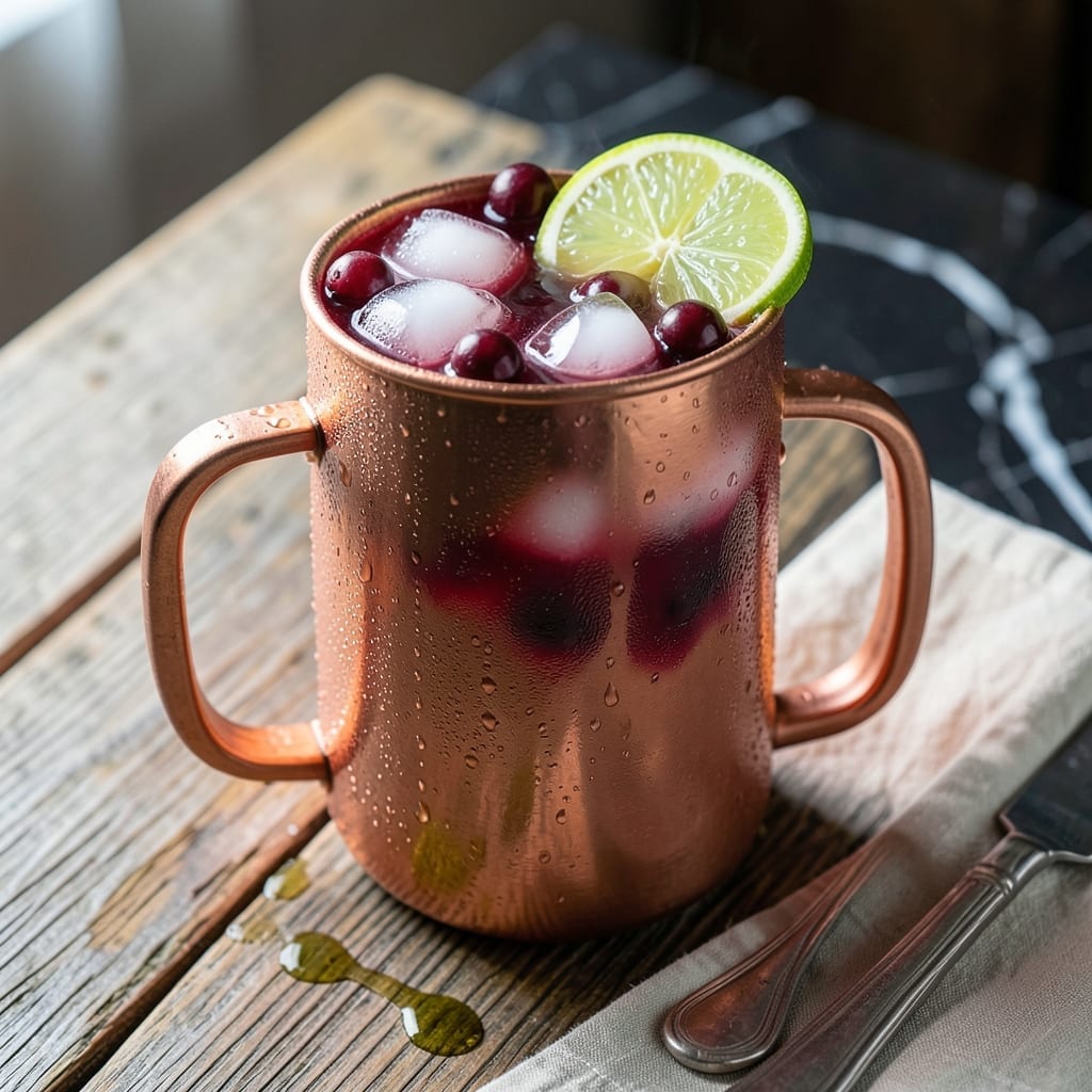 Moscow Mule Recipe With Cranberry: Festive Twist on a Classic Cocktail