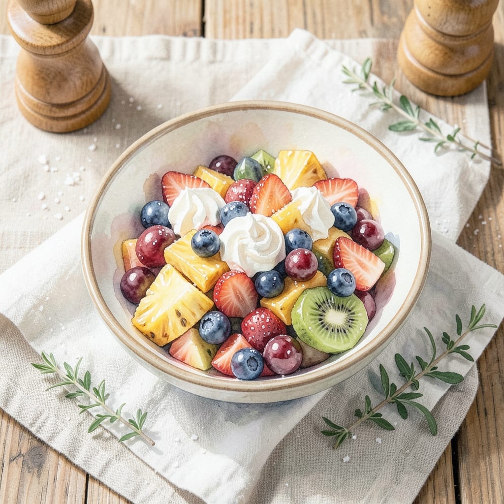 Fruit Salad Recipe With Heavy Whipping Cream: Velvet Smooth Fruit Medley Fruit Salad Recipe With Heavy Whipping Cream: Velvet Smooth Fruit Medley