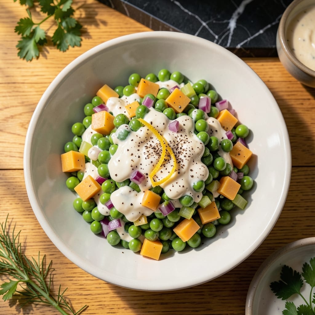 I Need a Recipe for Pea Salad: Garden-Fresh Crunch in Minutes