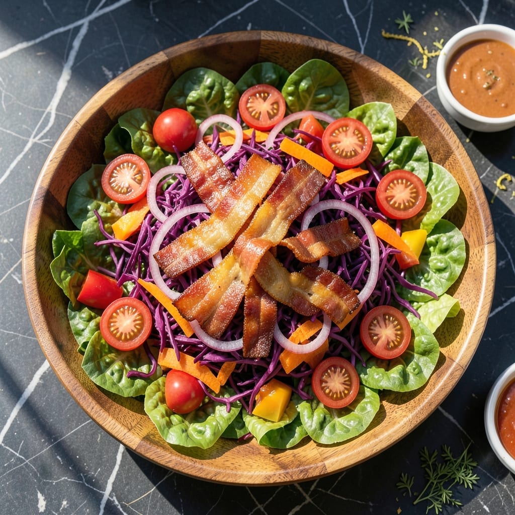 Salad Recipe for BBQ Party: Crunchy Tangy Crowd Pleaser