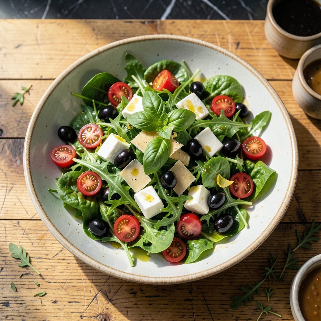 Best Italian Salad Recipe Ever: Fresh Basil and Parmesan Harmony