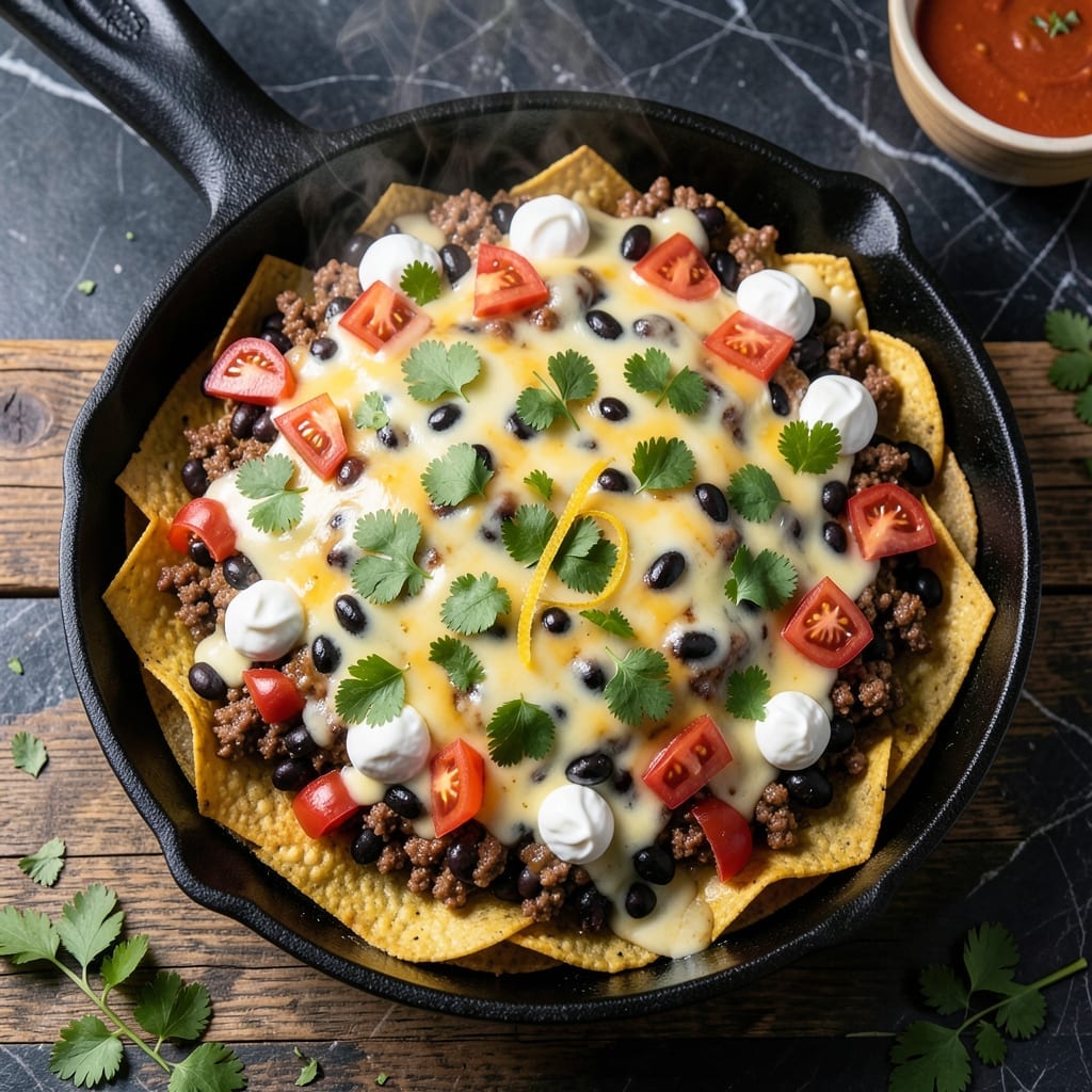 Nacho Casserole Recipe With Ground Beef: Cheesy Layers in One Pan