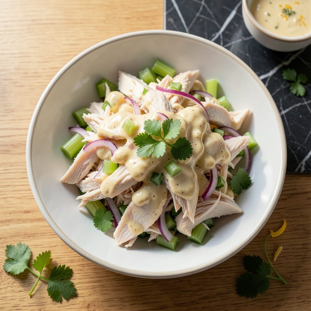 Chicken Salad Recipe With Dijon Mustard And Mayonnaise: Bold French Tang With Classic Creaminess