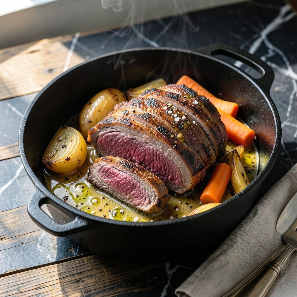 London Broil Pot Roast Recipe Oven: Slow-Roasted Beef with Herb-Infused Depth