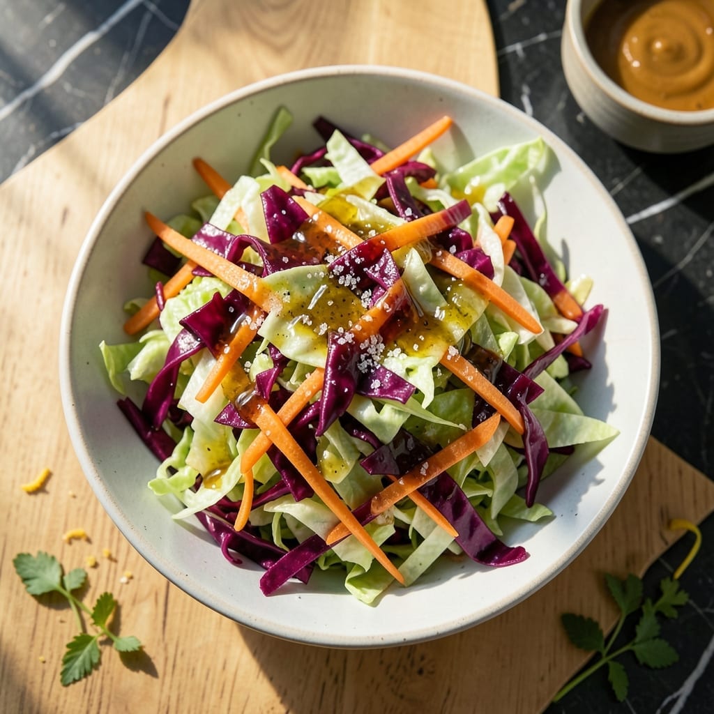 Cabbage Salad Recipe Vinegar: Bright and Tangy Crunch