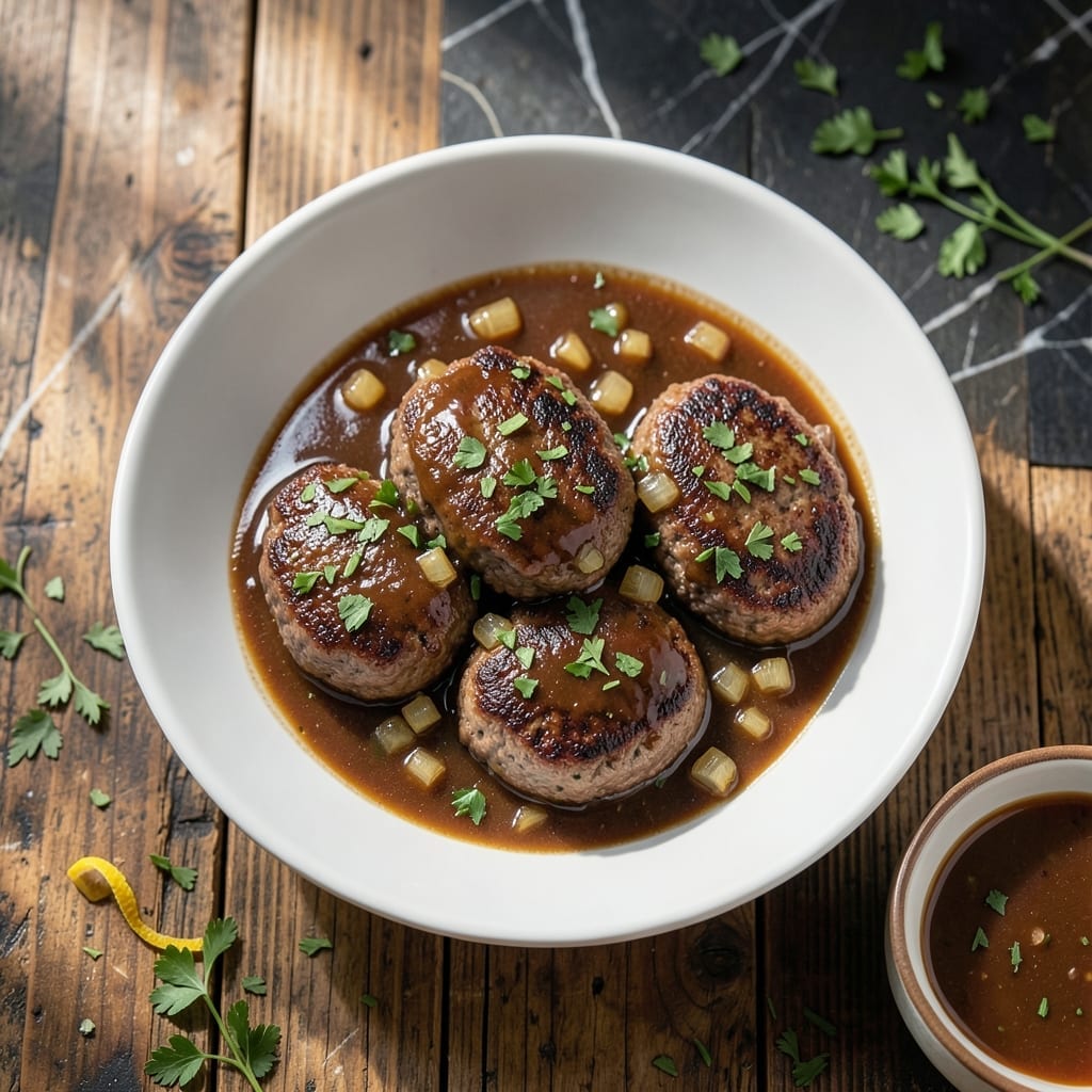 Old Fashioned Salisbury Steak Recipe Pioneer Woman: Homestyle Gravy-Smothered Patties