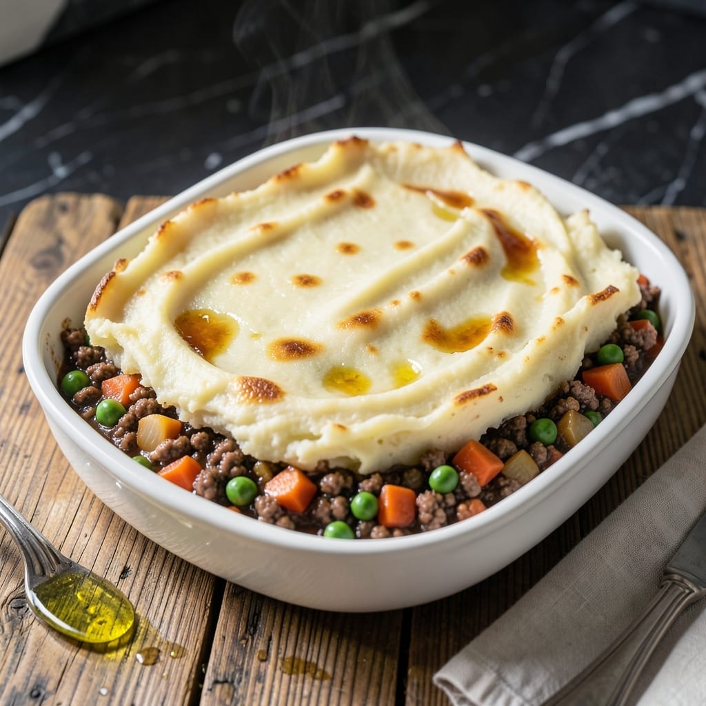 English Shepherds Pie Recipe Ground Beef: Classic British Comfort With Flaky Topping