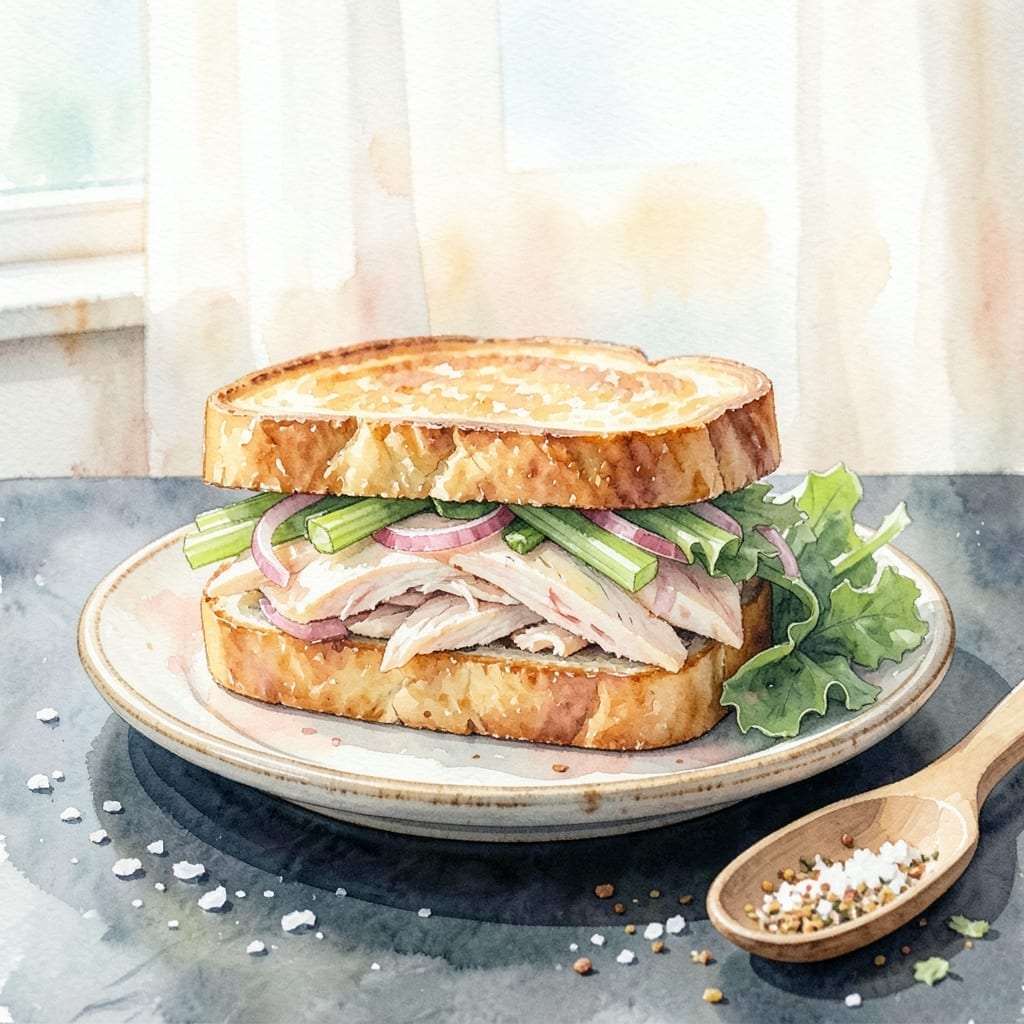 Healthy Chicken Salad Sandwich Recipe No Mayo: Greek Yogurt Brightness With Crisp Veggies