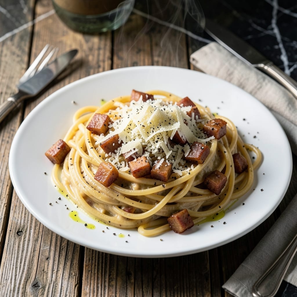 Pasta Carbonara Recipe Authentic: Roman Classic With Silky Egg Sauce