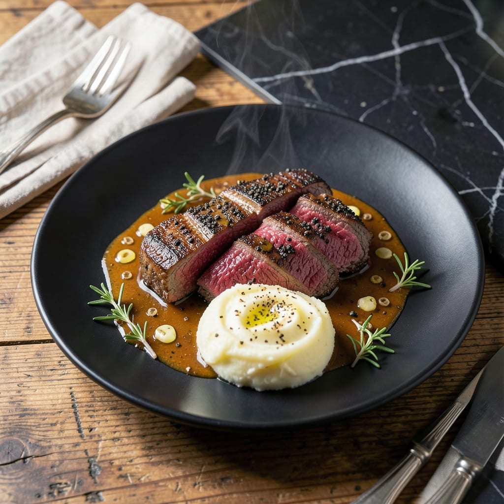 Steak Au Poivre Recipe Ina Garten: Classic Peppercorn Crust with Brandy Cream