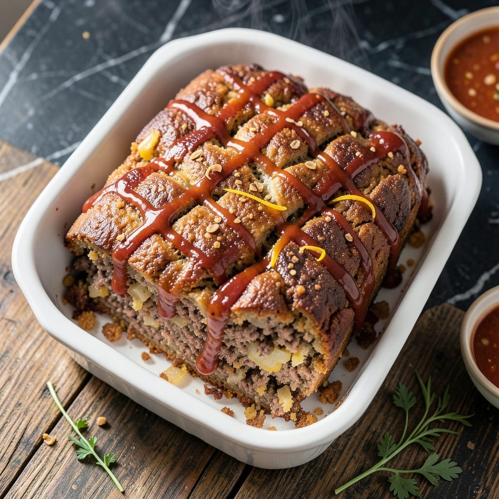 Meatloaf Recipe With Stove Top Stuffing and Onion Soup Mix: Moist and Savory Classic